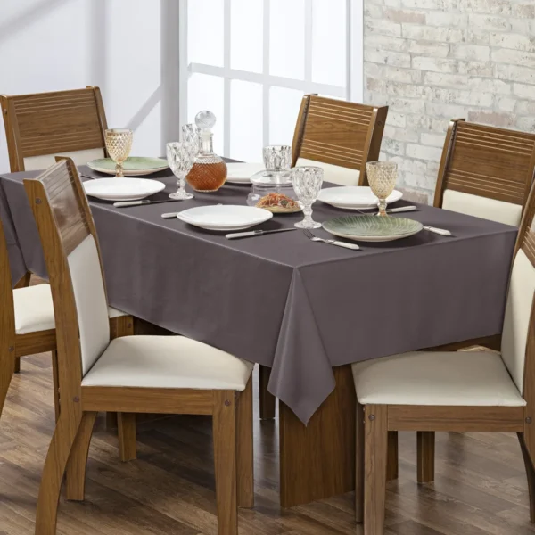 Toalha de Mesa Térmica 100% Impermeável 6 Lugares Para Natal e Ano Novo - Image 5